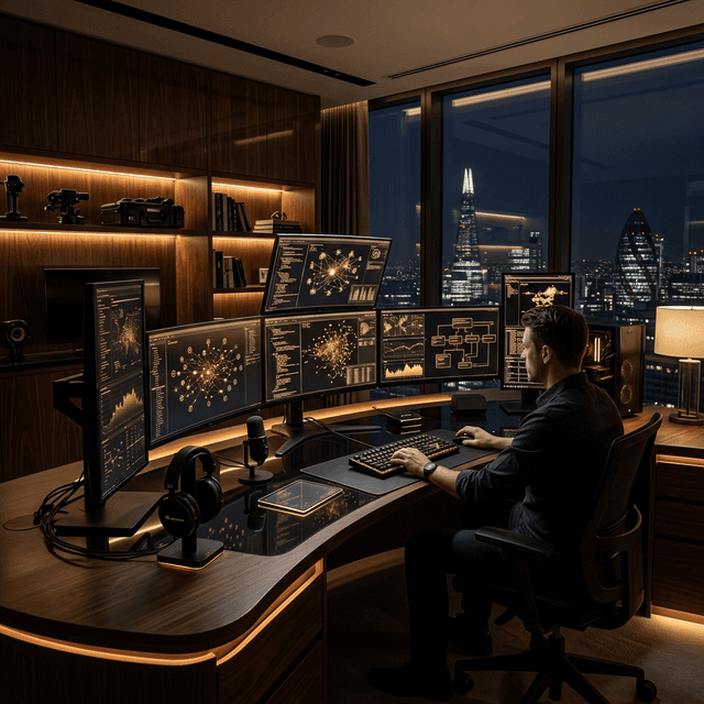 Hyper-realistic Advanced Command Center